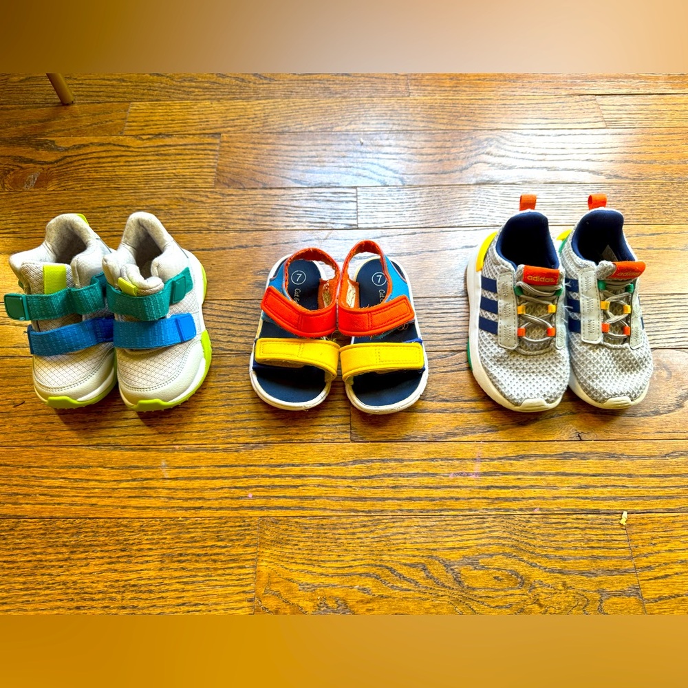 Toddler Boys Summer Sneakers and Sandals Set